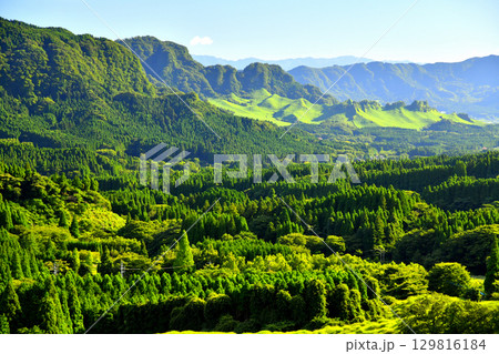 熊本県高森町上色見周辺の風景(熊本県高森町)【2025.7】 129816184