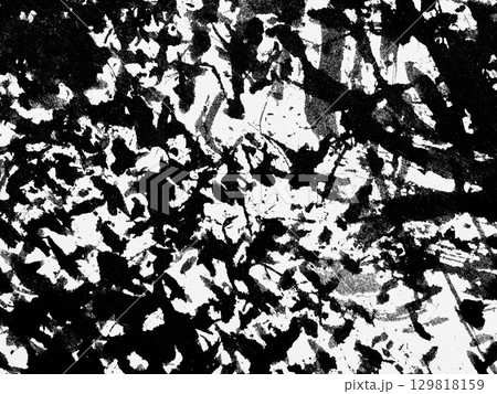 Monochromatic abstract texture showcasing bold contrasts and intricate patterns on a canvas surface Monochromatic abstract texture showcasing bold contrasts and intricate patterns on a canvas surface 129818159