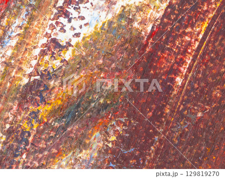 Abstract texture with vibrant colors and rich patterns created through artistic techniques Abstract texture with vibrant colors and rich patterns created through artistic techniques 129819270