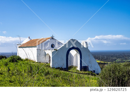 Chapel of Saint Peter in Santiago do Cacem, Alentejo, Portugal Chapel of Saint Peter in Santiago do Cacem, Alentejo, Portugal 129820725