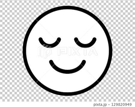 感謝のアイコン　モノトーン 129820949