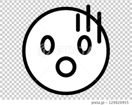 絶望のアイコン　モノトーン 129820955