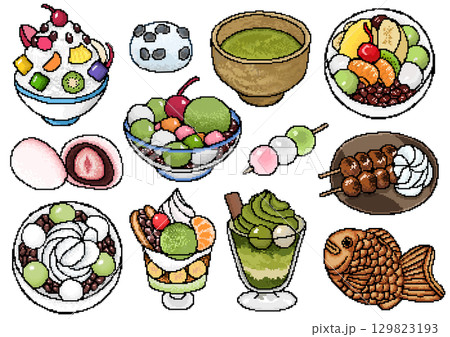 ドット絵甘味処 129823193
