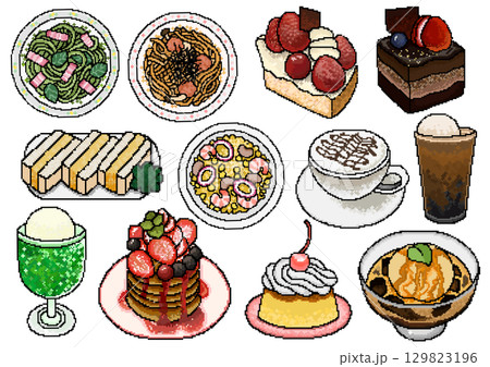 ドット絵喫茶店 ドット絵喫茶店 129823196