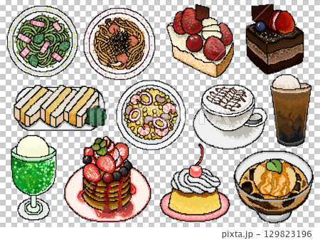 ドット絵喫茶店 ドット絵喫茶店 129823196