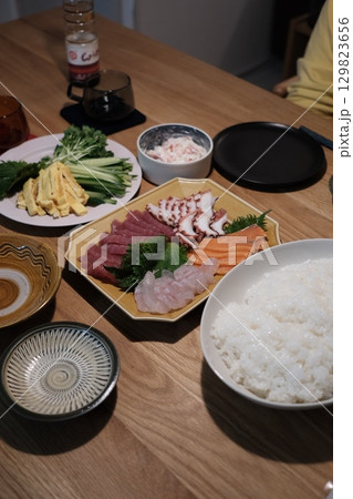 手巻き寿司パーティー 129823656