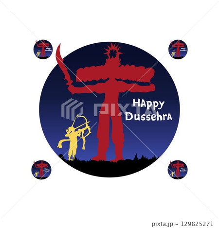 happy Dussehra 129825271