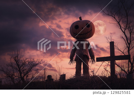 Halloween mystery concept, Generative AI 129825581