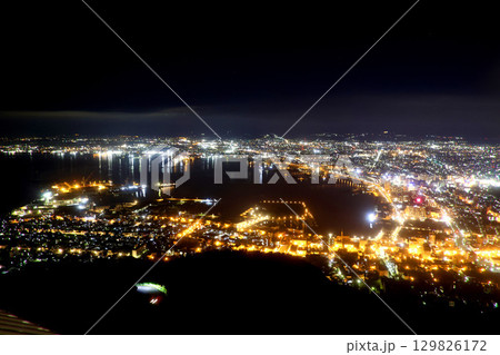 函館山からの夜景(北海道・函館市) 函館山からの夜景(北海道・函館市) 129826172