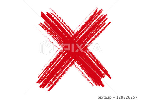 Grunge red incorrect element design Grunge red incorrect element design 129826257
