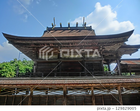 岡山県津山市一宮にある神社「中山神社」：本殿 129829005