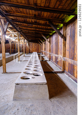 The Latrine in a Barracks 129829081