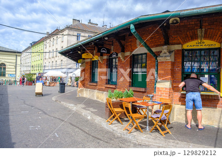 Krakow Market Square Food Stall Krakow Market Square Food Stall 129829212
