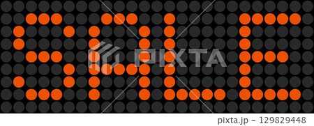 電光掲示板のSALE 電光掲示板のSALE 129829448