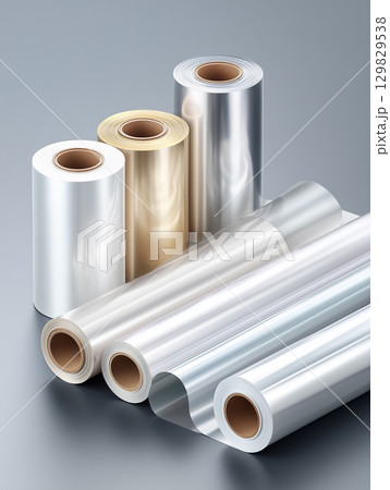 包装・製造用 工業用プラスチックフィルム、樹脂シートロール	 129829538