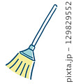 シンプルなホウキのイラスト 129829552
