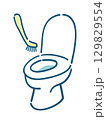 清潔なトイレのイラスト 129829554
