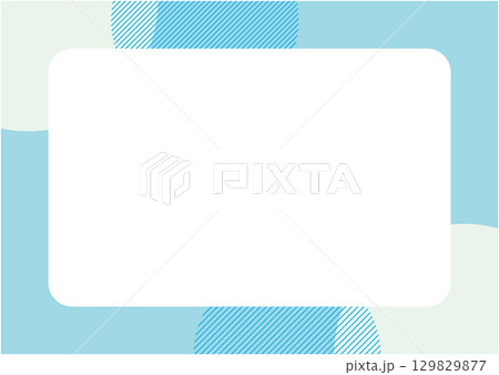 丸とストライプのシンプルな背景イメージ 丸とストライプのシンプルな背景イメージ 129829877