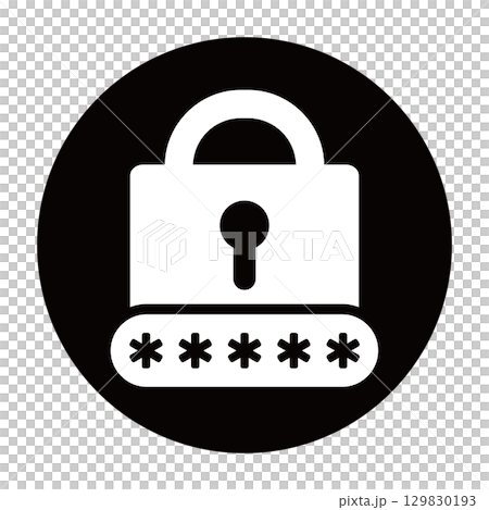 Simple security icons 129830193