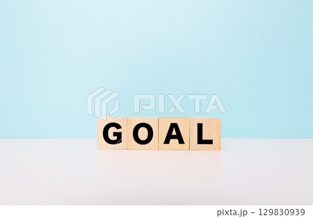 GOALブロック文字 129830939