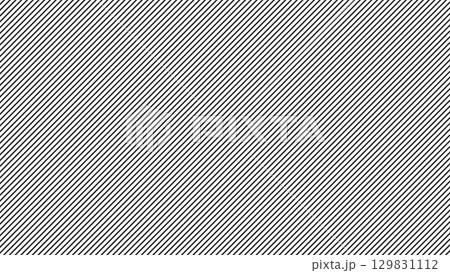Diagonal line pattern. Black oblique stripes on white background. Vector wallpaper repeating slanted slashes. Diagonal line pattern. Black oblique stripes on white background. Vector wallpaper repeating slanted slashes. 129831112