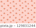 薔薇の可愛いパターン背景 薔薇の可愛いパターン背景 129831244