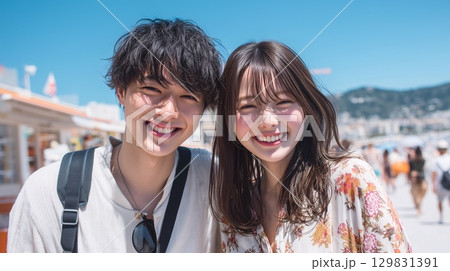 カップルの夏の思い出 129831391