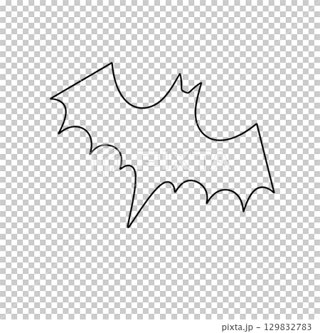 A bat with a long wing and a long tail A bat with a long wing and a long tail 129832783