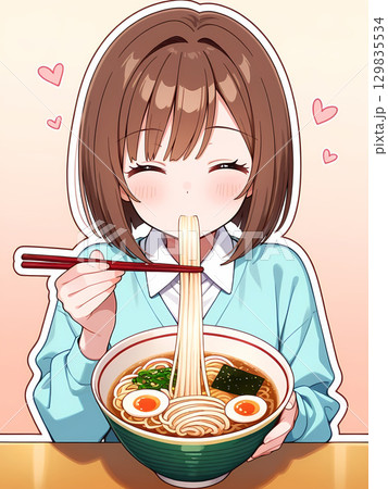 ラーメン大好きな女の子 129835534