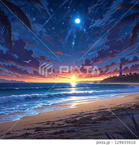 常夏の世界 129835618