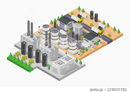 Isometric Industry 129835782