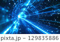 星々を駆け抜けるデジタルワープ空間 129835886