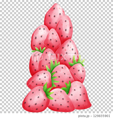 Fruit Christmas tree Fruit Christmas tree 129835901