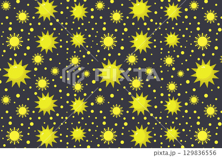 Sun pattern 129836556