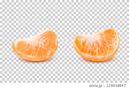橘子插畫逼真的橘子 橘子插畫逼真的橘子 129838647