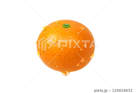 みかん イラスト リアル ミカン 129838652