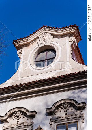 Decooration of the building in Old Prague Decooration of the building in Old Prague 129841582