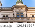 Decooration of the building in Old Prague 129841597