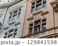 Decooration of the building in Old Prague 129841598