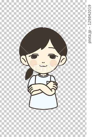 Medical worker illustration material nurse 129842019