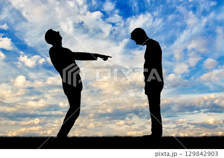 Concept of shame and disgrace Concept of shame and disgrace 129842903