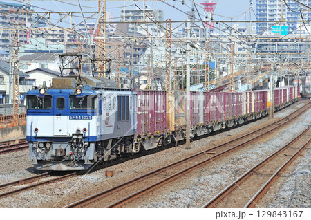 東海道本線 相模貨物 JR貨物 EF64-1025(愛知) 東海道本線 相模貨物 JR貨物 EF64-1025(愛知) 129843167