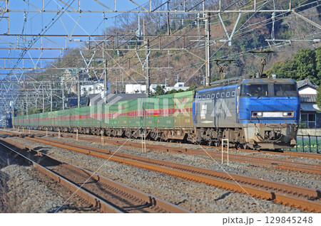 東海道本線　二宮－大磯　JR貨物　EF200-16（新鶴見） 129845248