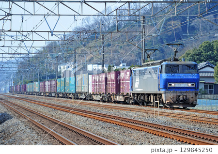 東海道本線　二宮－大磯　JR貨物　EF200-15（新鶴見） 129845250