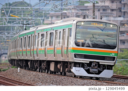 東海道本線　真鶴　JR東日本　E231系1000番台　U66編成（小山） 129845499