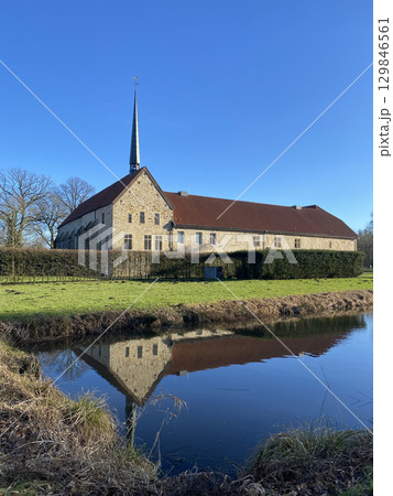 Gravenhorst Monastery building near Herstel, Germany 129846561