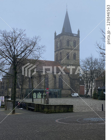 Church in Ibbenbüren, Germany Church in Ibbenbüren, Germany 129846563
