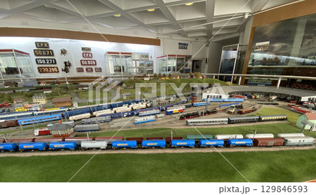 Railway Museum, Bucharest, Romania, December 15, 2024 129846593