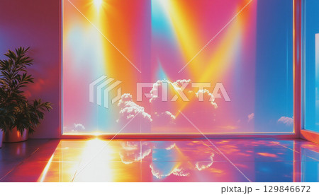 光が差し込む部屋 光が差し込む部屋 129846672