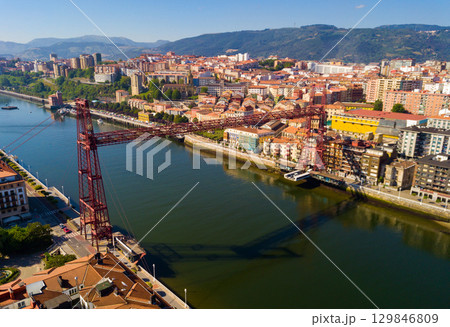 Vizcaya suspension Bridge in Spain 129846809